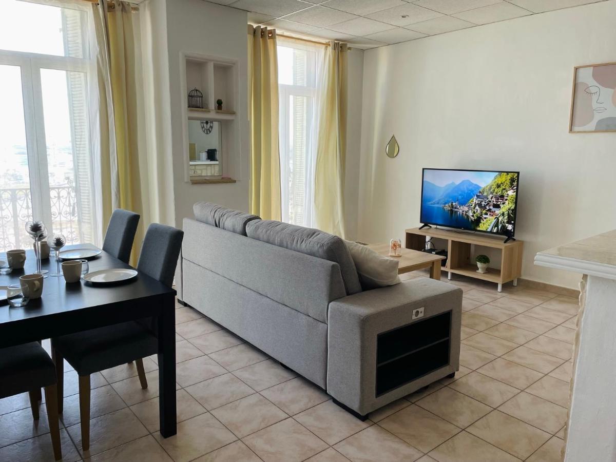 Cannes : Agreable Et Lumineux Appartement Vue Mer Экстерьер фото