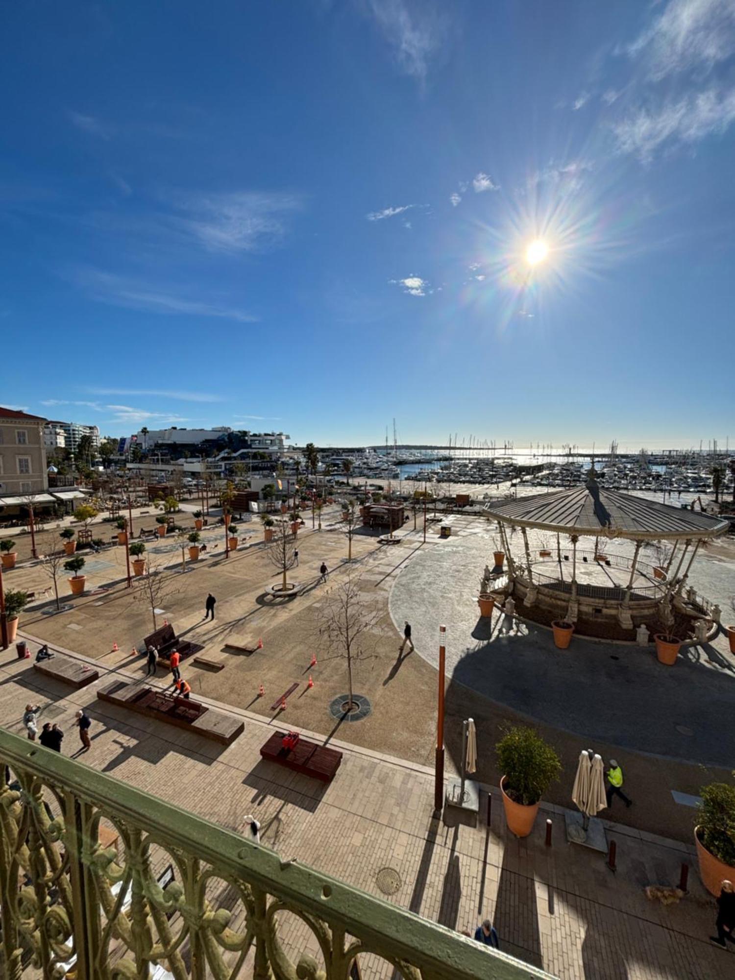 Cannes : Agreable Et Lumineux Appartement Vue Mer Экстерьер фото