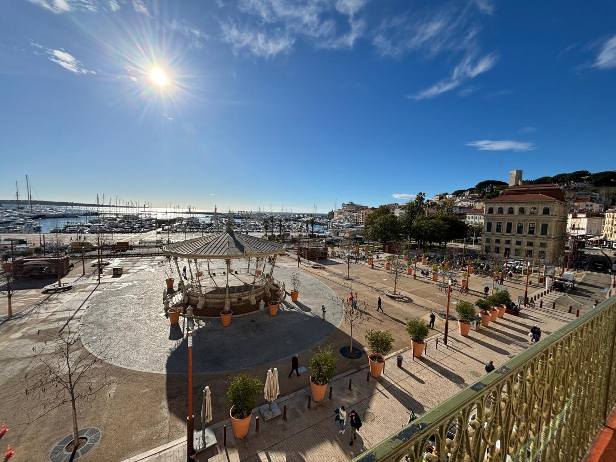 Cannes : Agreable Et Lumineux Appartement Vue Mer Экстерьер фото